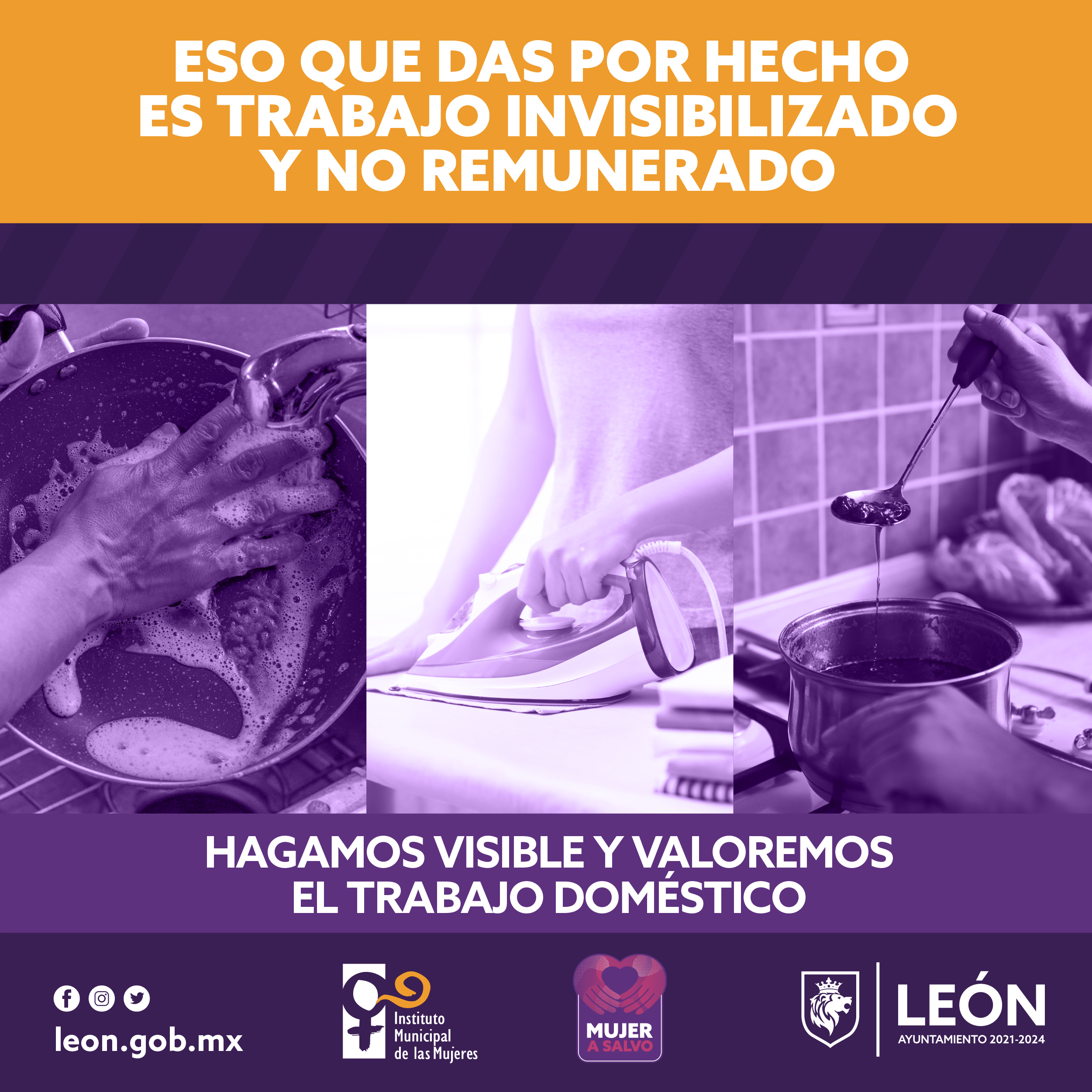 Visibilicemos y valoremos el trabajo doméstico