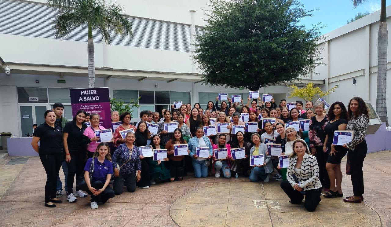 Leonesas tejen redes de apoyo y construyen un futuro sin violencia.