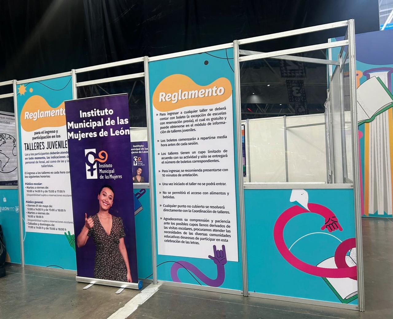 En la FENAL, IMMujeres crea un espacio seguro para la reflexión y expresión